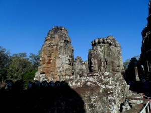 Bayon, with the faces.